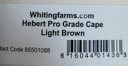 Whiting Hebert Miner Pro Grade Cape Light Brown 805-SH-E-L