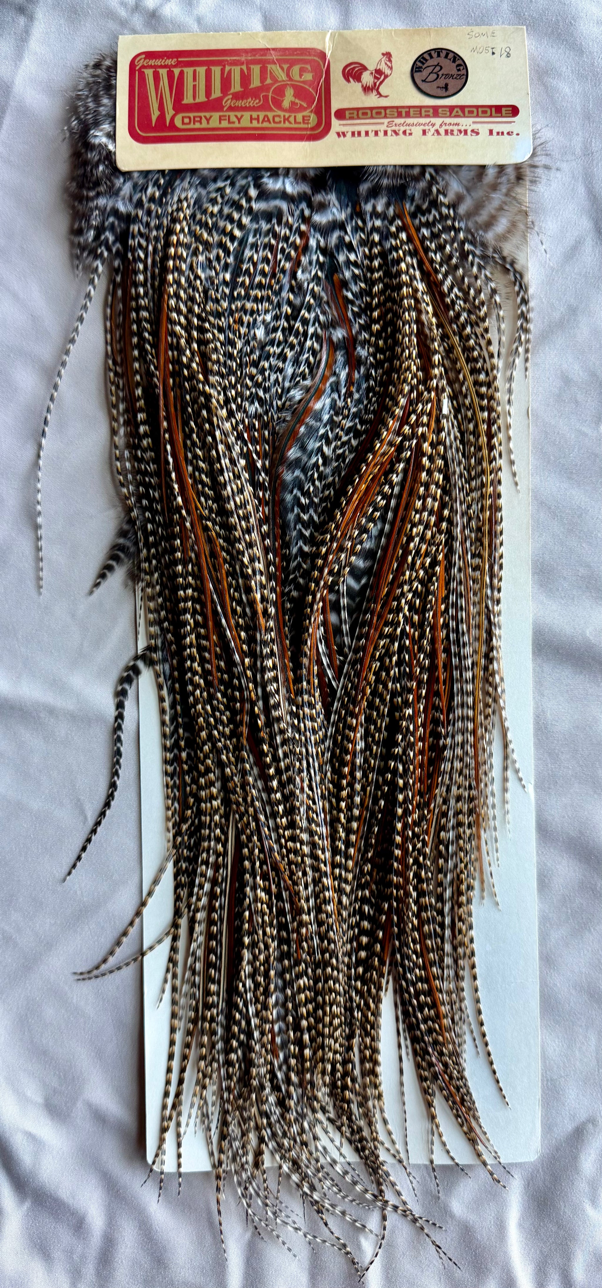 Whiting Bronze Rooster Saddle CREE 800-SH-E-L