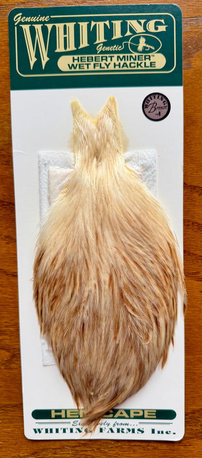 Whiting Farms Hebert Miner Bronze Hen Cape Variant 357-SH-E-L