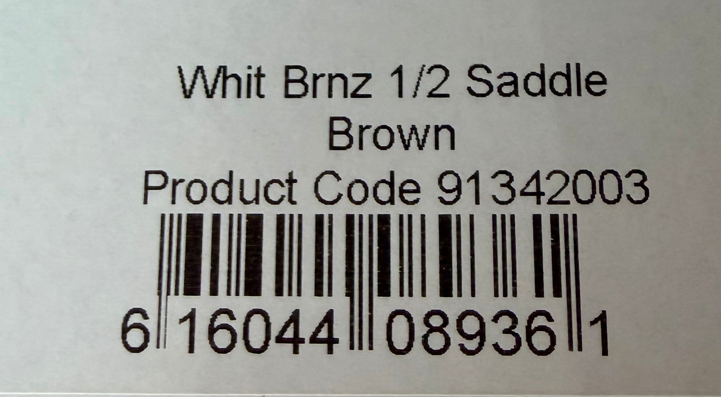 Whiting Farms Bronze 1/2 Saddle Brown 256-SH-E-L