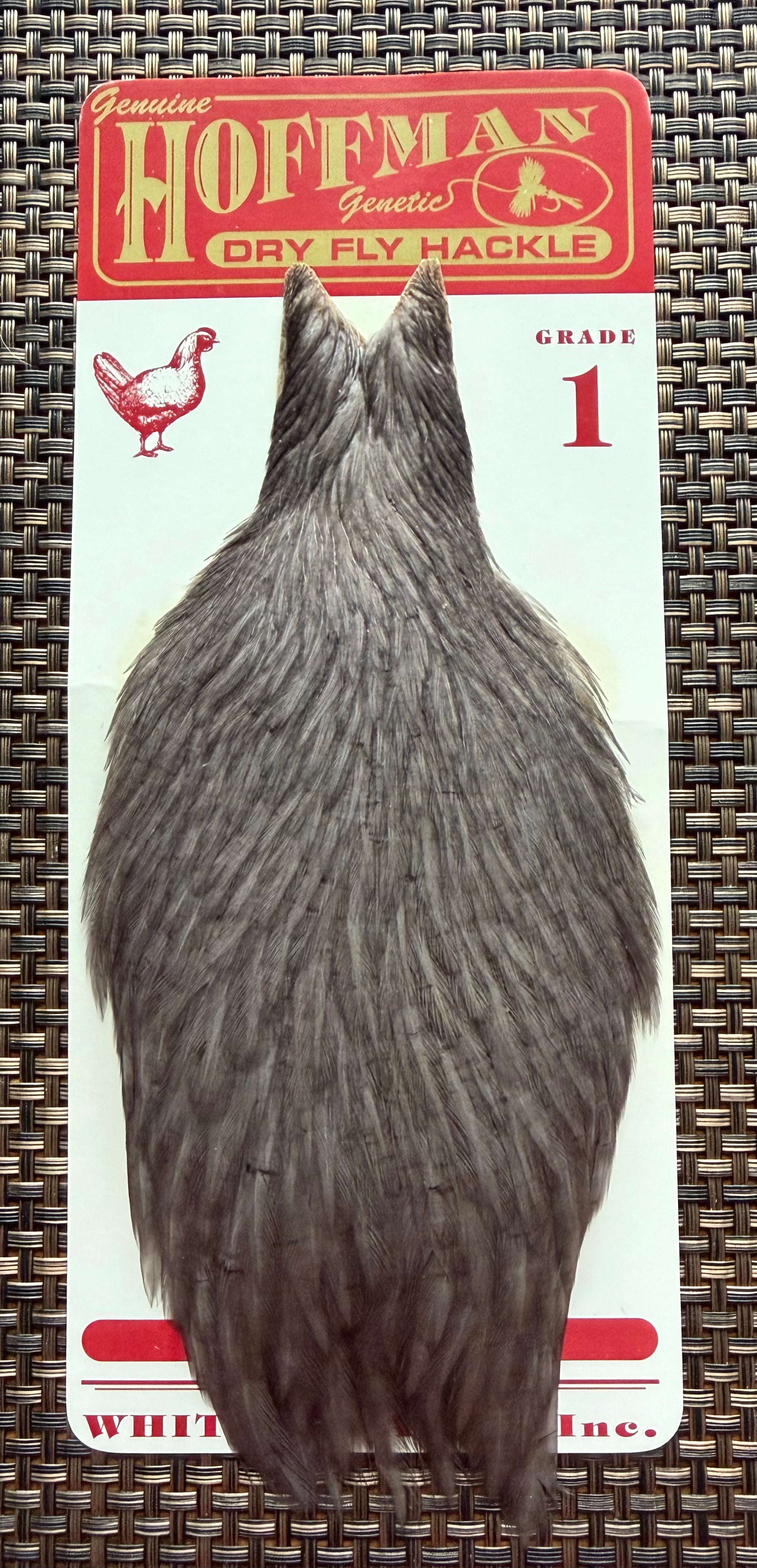 Hoffman Grade 1 Hen Cape Medium Dyed Dun 286-SH-E-L