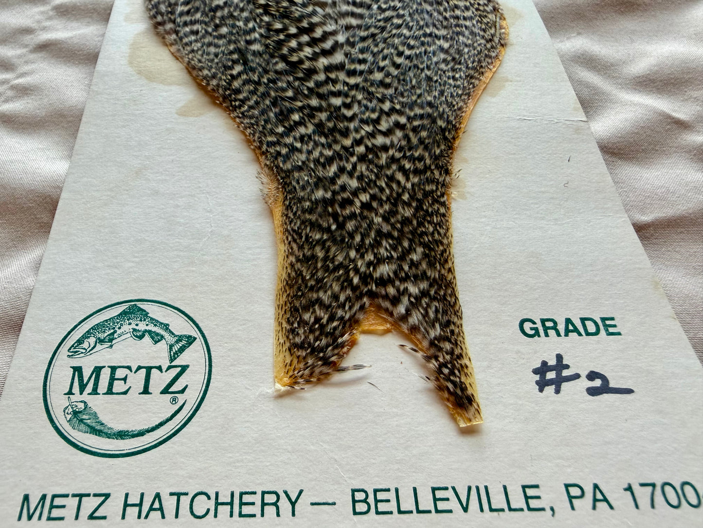 Metz Grade 2 Hen Cape Grizzly 529-SH-E-L
