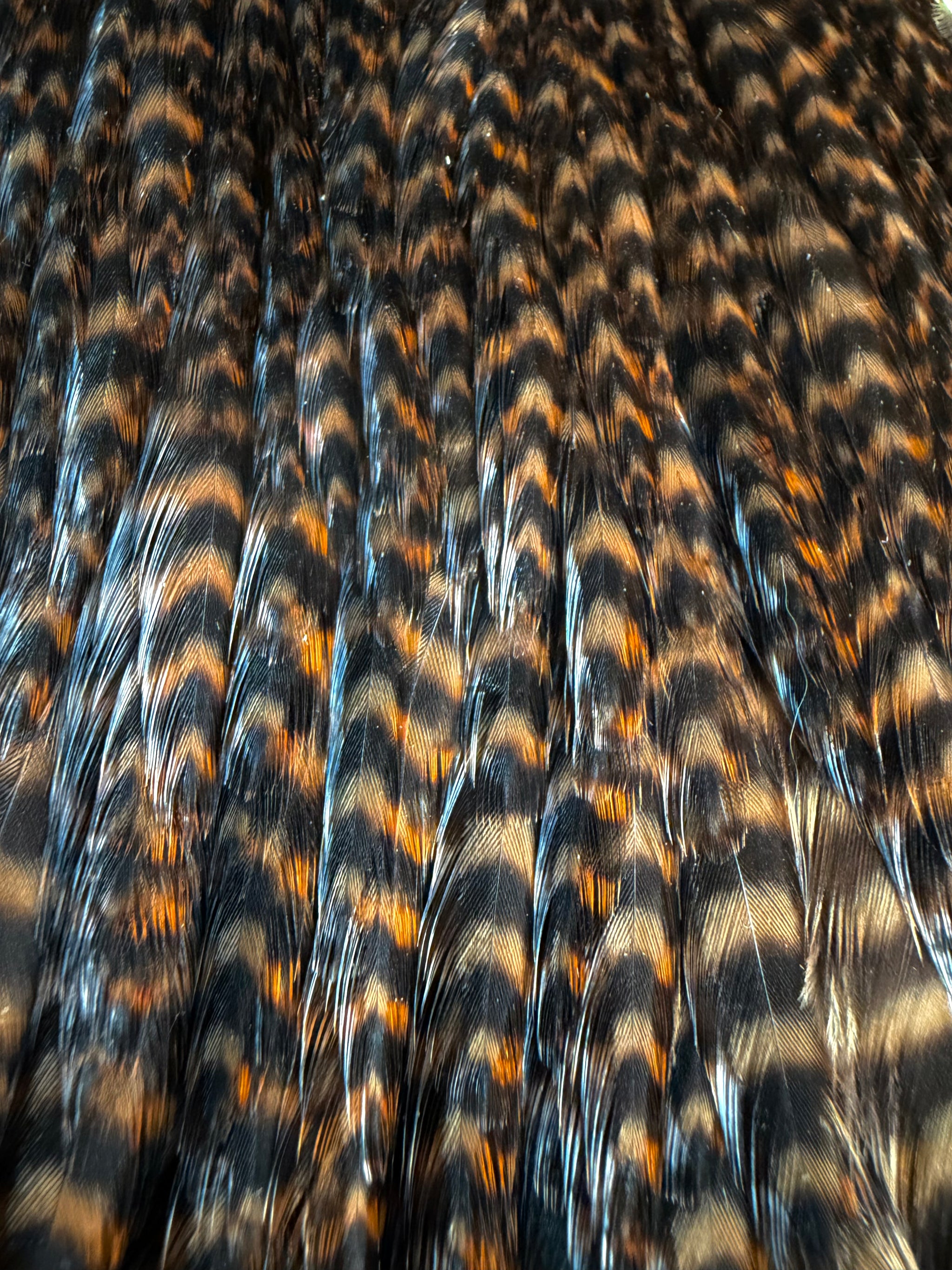 Hareline Dubbin Hen Cape Grizzly Brown 686-SH-E-L