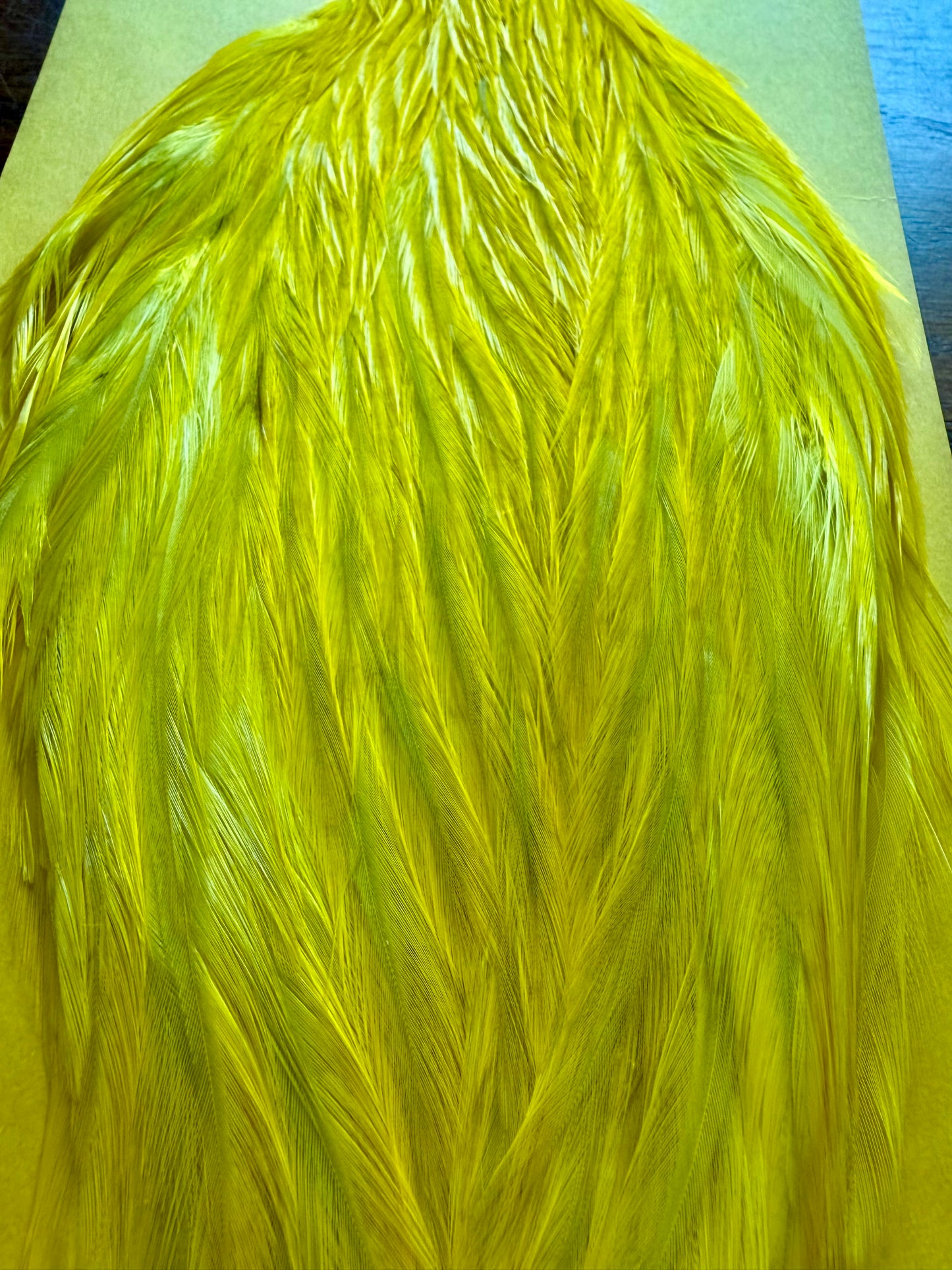 Hareline Dubbin Cape Yellow 463-SH-E-L