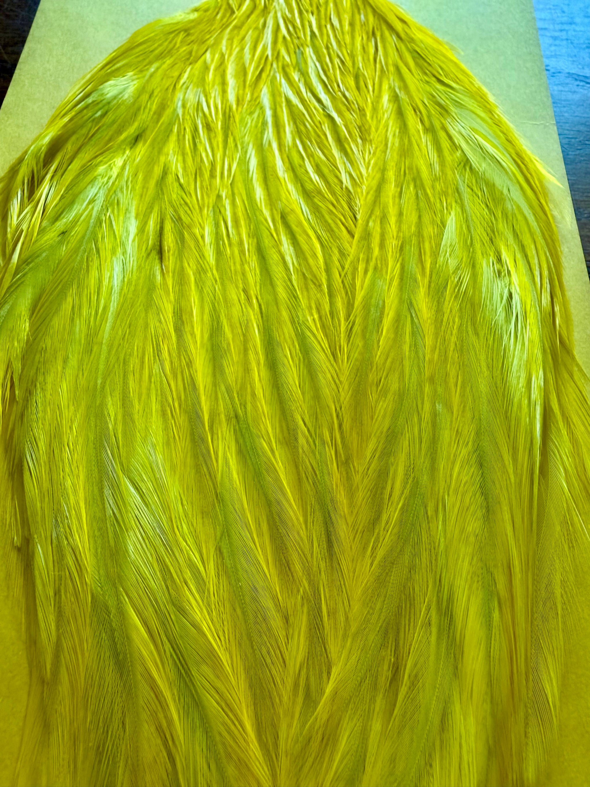 Hareline Dubbin Cape Yellow 463-SH-E-L