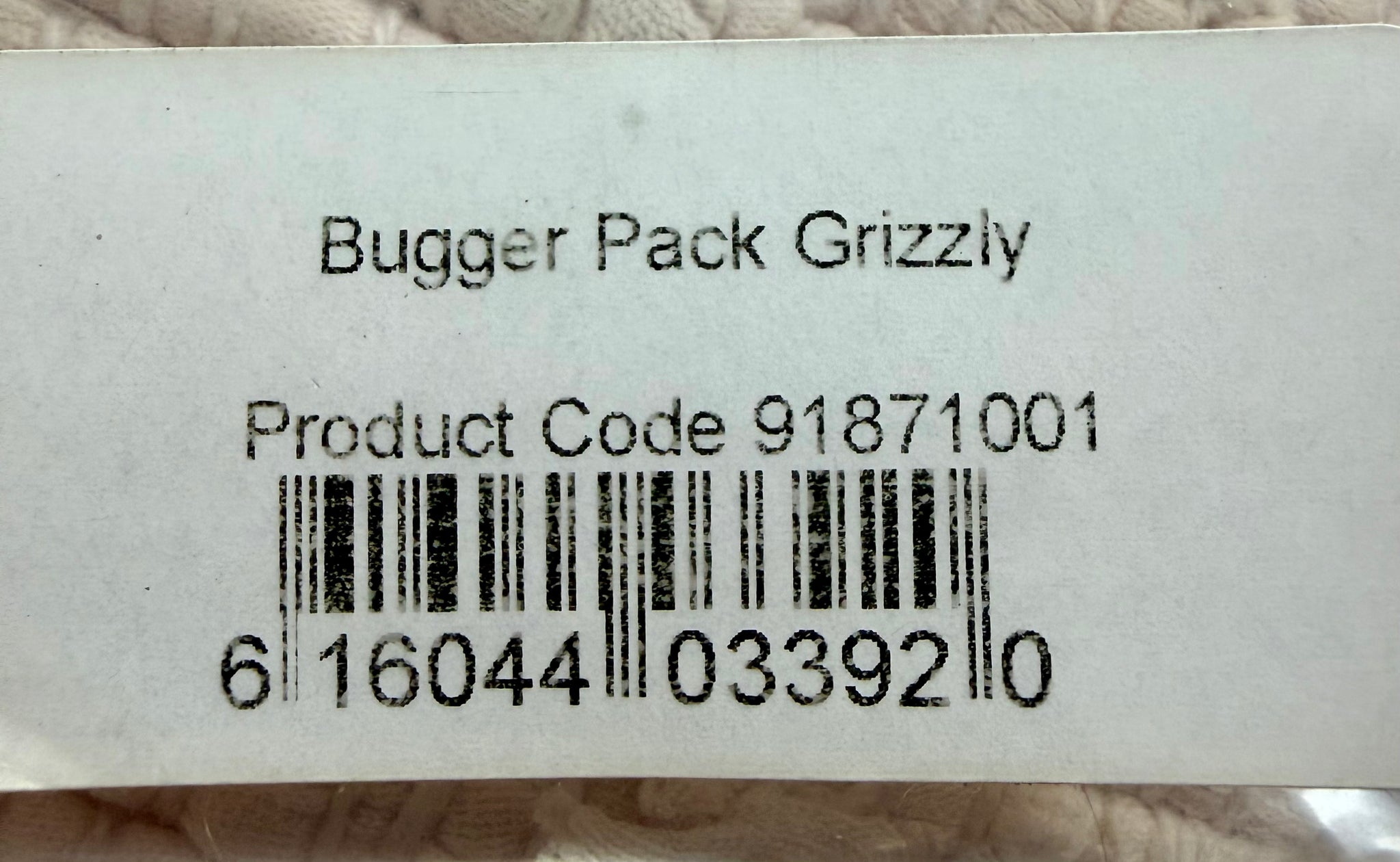 Whiting Farms Bugger Pack Grizzly 711-SH-E-L