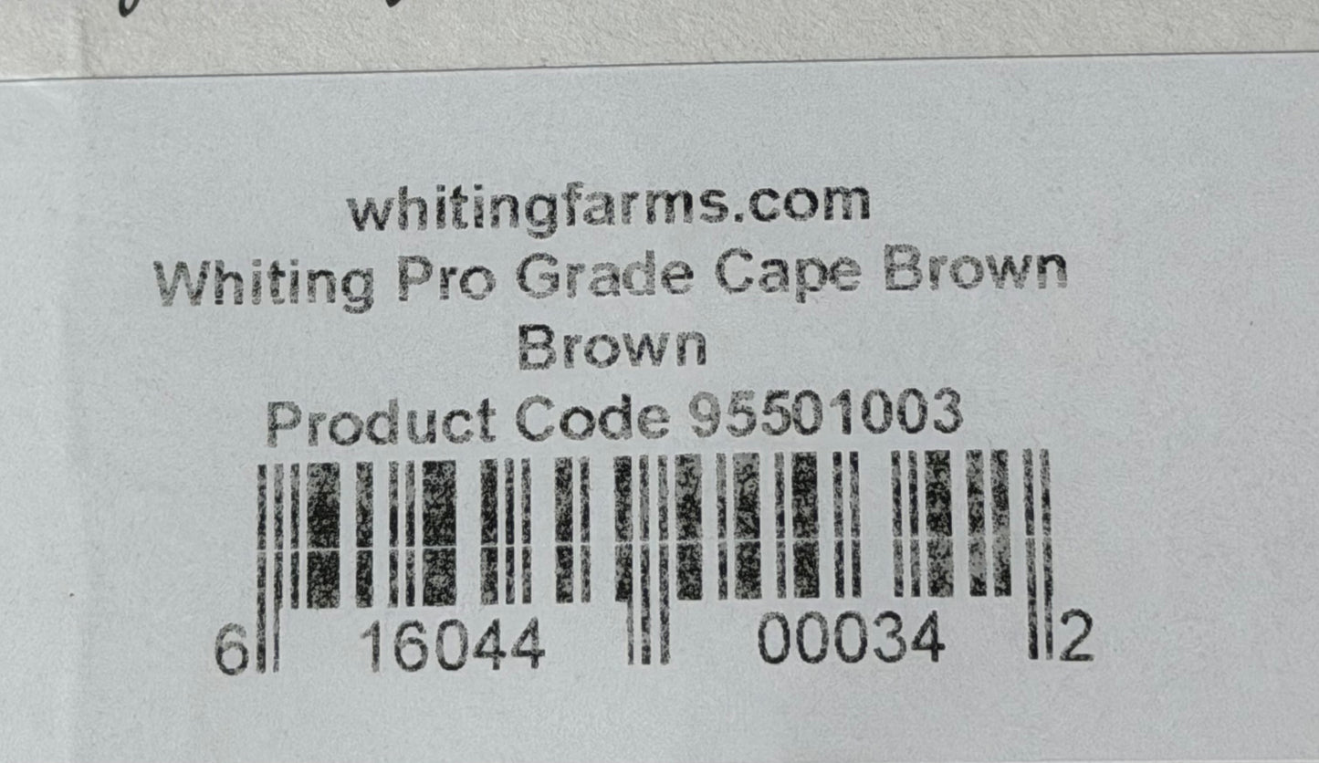 Whiting Farms Pro Grade Cape Brown 670-SH-E-L