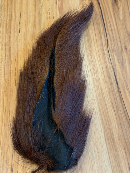 Large Northern Bucktail: Dyed Brown