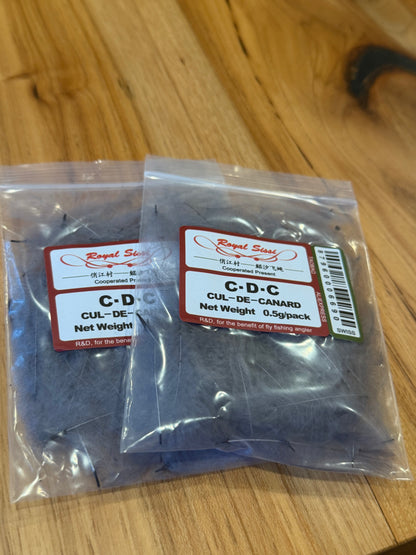 Royal Sissi CDC Feathers: 1/2gram bag