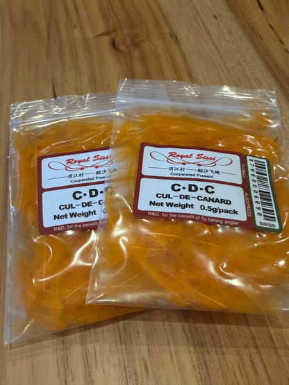 Royal Sissi CDC Feathers: 1/2gram bag