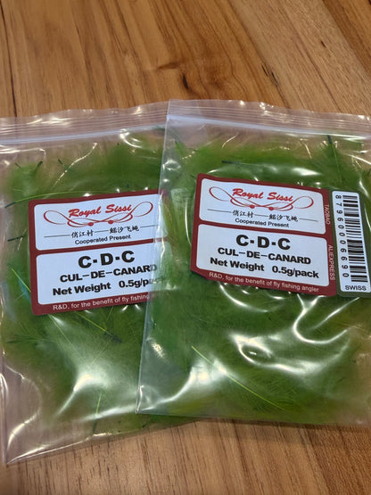 Royal Sissi CDC Feathers: 1/2gram bag
