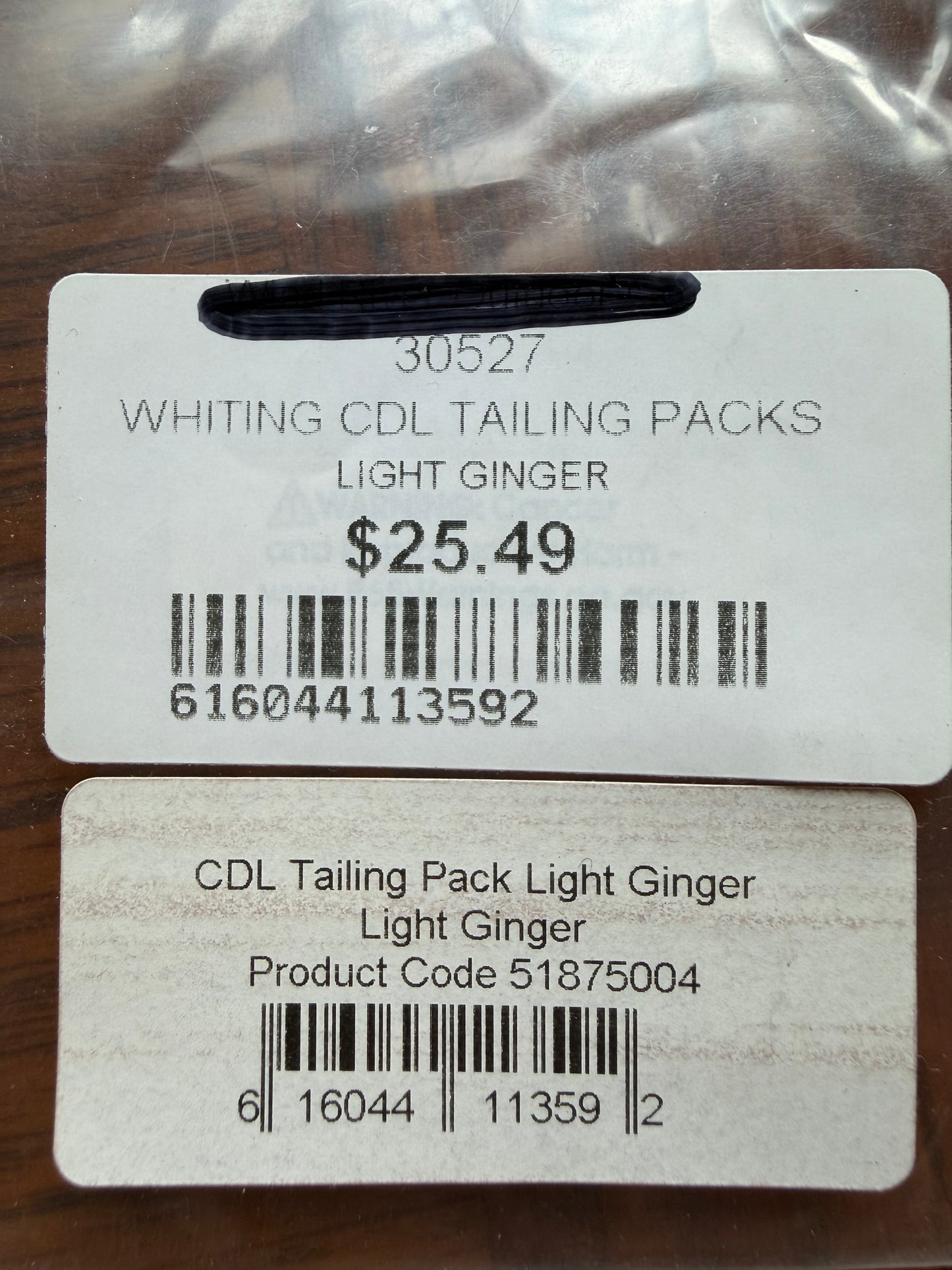 Whiting Tailing Pack Light Ginger 331-SH-E-L