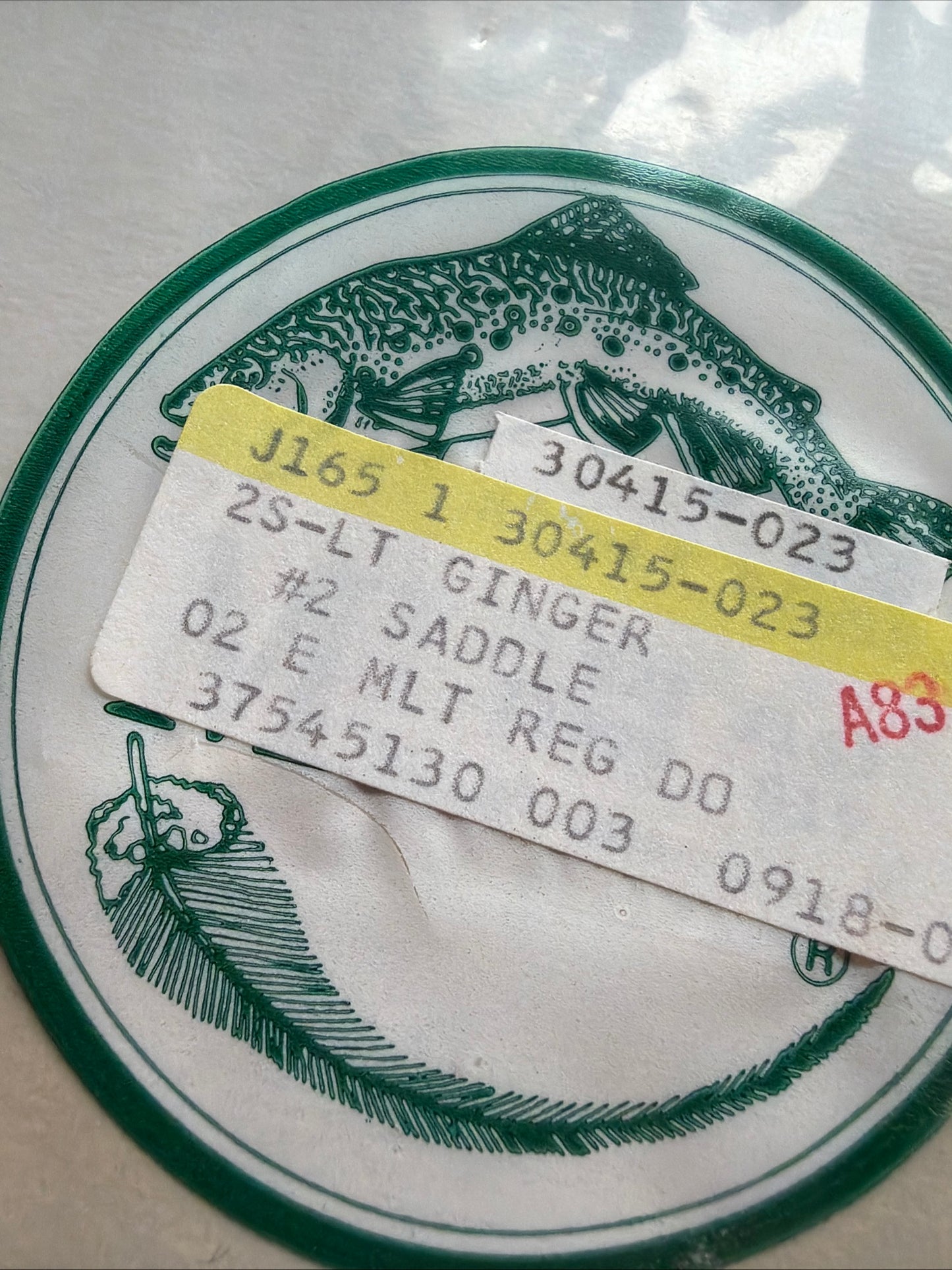 Metz #2 Saddle, Light Ginger 445-SH-E-L