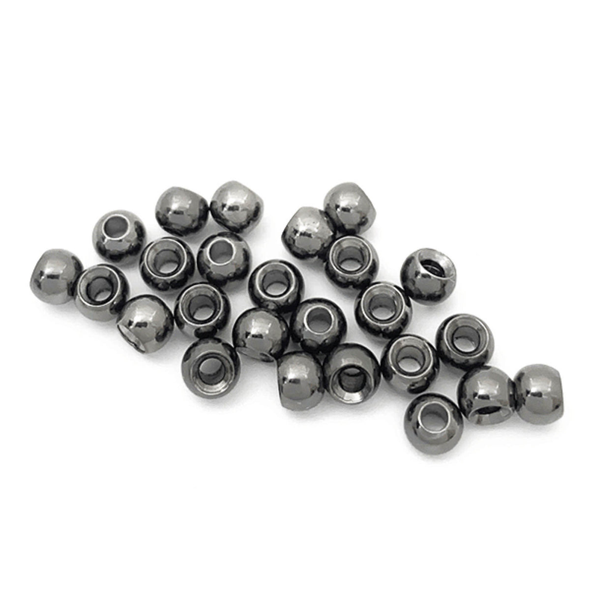 Montana Fly Company MFC Pro Pack Brass Beads- Black Nickel 2.4mm/ 3/32”