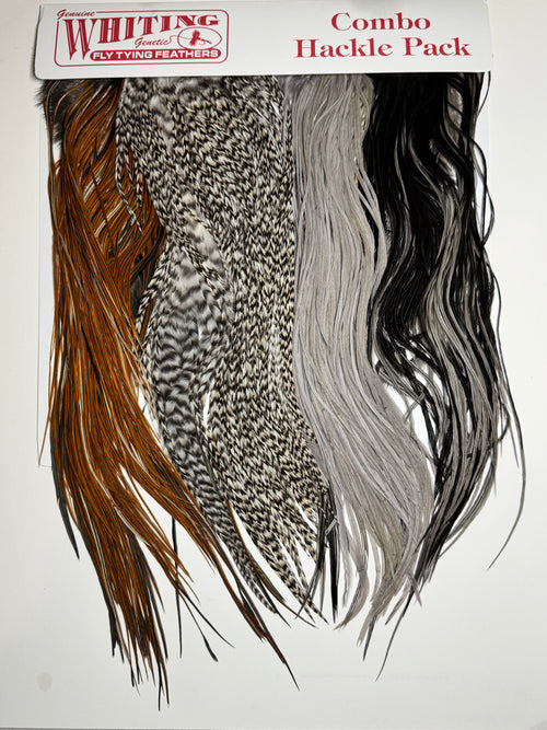 Whiting Farms Introductory Hackle Pack - Four 1/2 Saddles