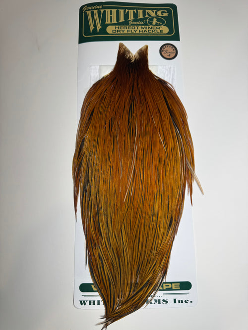 Whiting Farms Hebert Miner Bronze Cape: Light Brown SH009