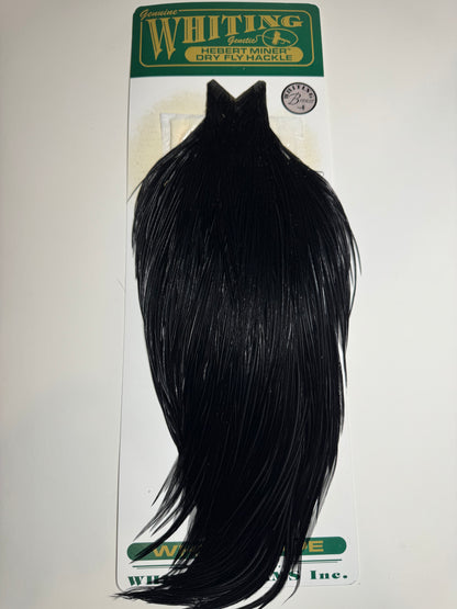 Whiting Farms Hebert Miner Bronze Cape: Black SH017