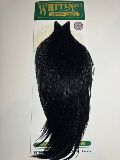 Whiting Farms Hebert Miner Bronze Cape: Black SH017