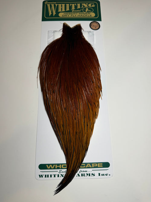 Whiting Farms Hebert Miner Bronze Cape: Medium Brown SH019