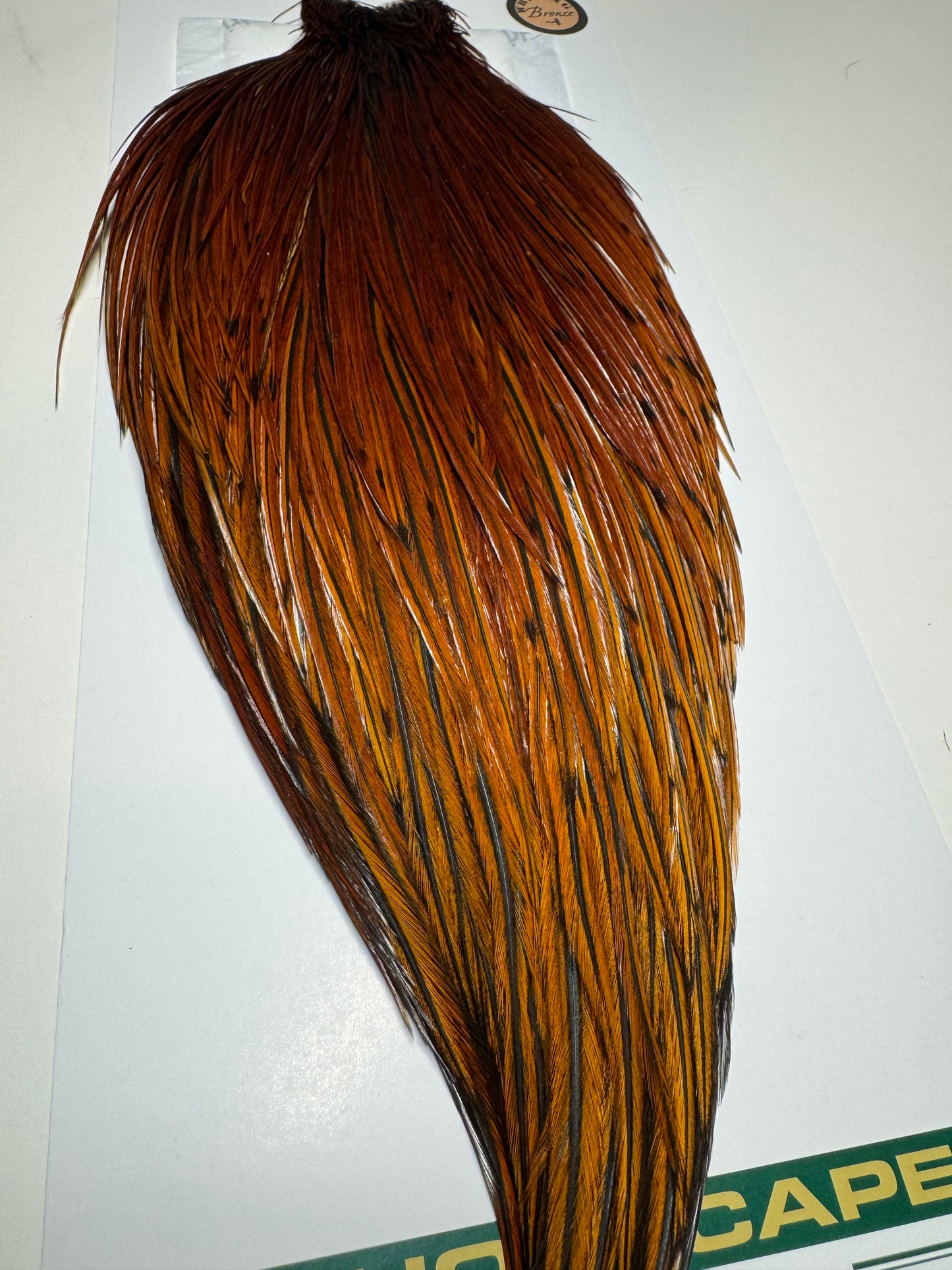 Whiting Farms Hebert Miner Bronze Cape: Medium Brown SH019