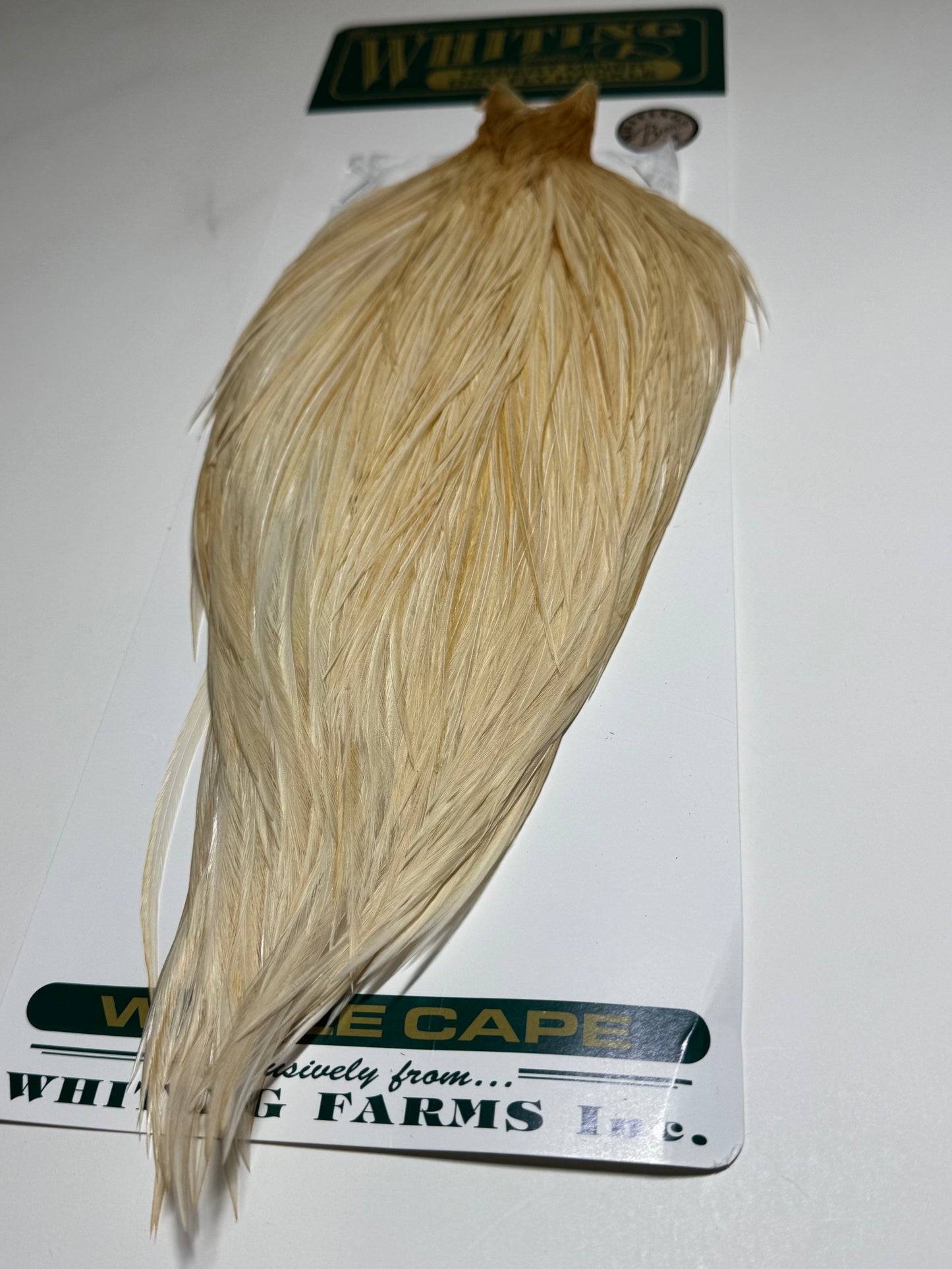 Whiting Farms Hebert Miner Bronze Cape: Light Ginger SH024