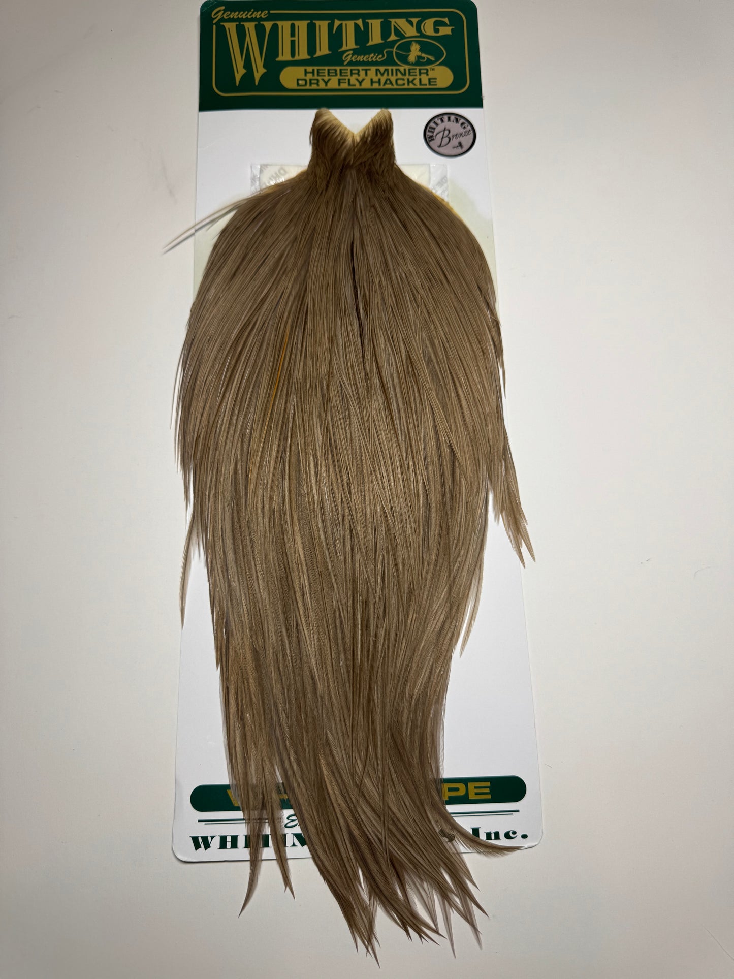 Whiting Farms Hebert Miner Bronze Cape: Medium Brown Dun SH026