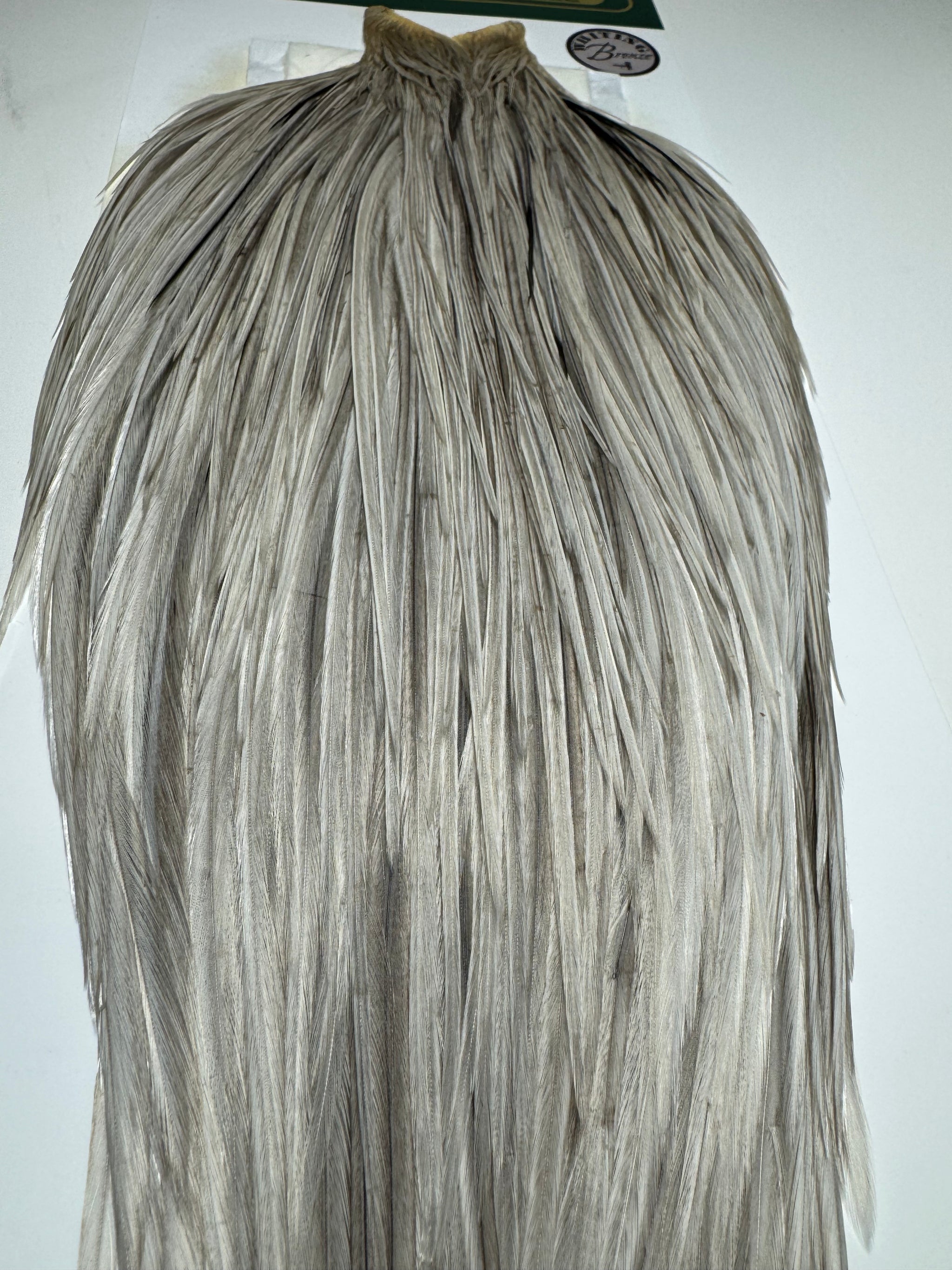 Whiting Farms Hebert Miner Bronze Cape: Light Grey Dun SH027