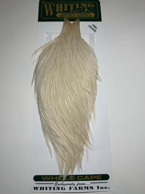 Whiting Farms Hebert Miner Pro Grade Cape:  Cream SH028