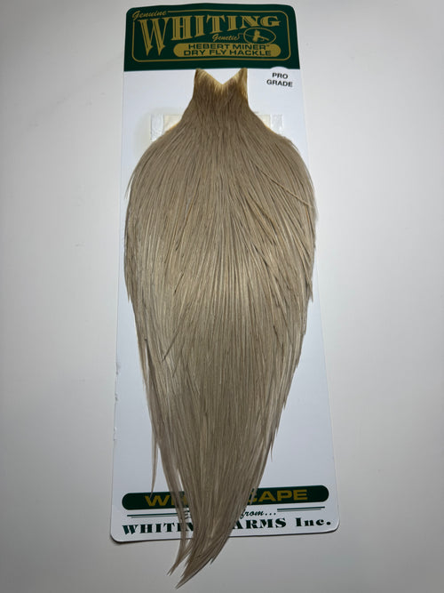 Whiting Farms Hebert Miner Pro Grade Cape:  Light Tan Dun SH029