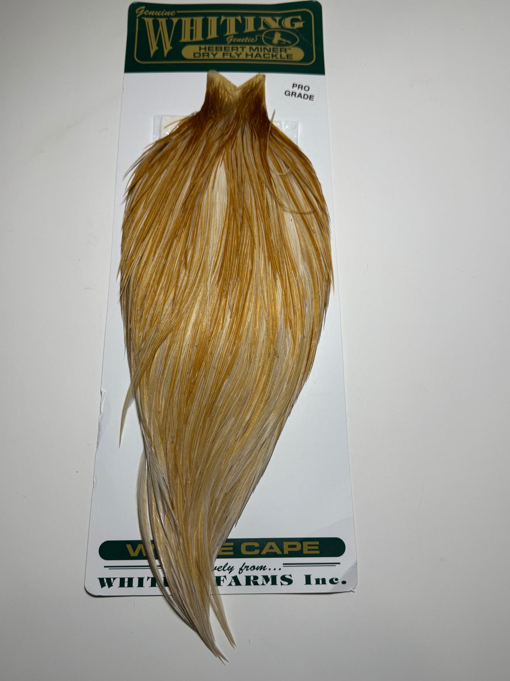 Whiting Farms Hebert Miner Pro Grade Cape:  Medium Ginger SH030