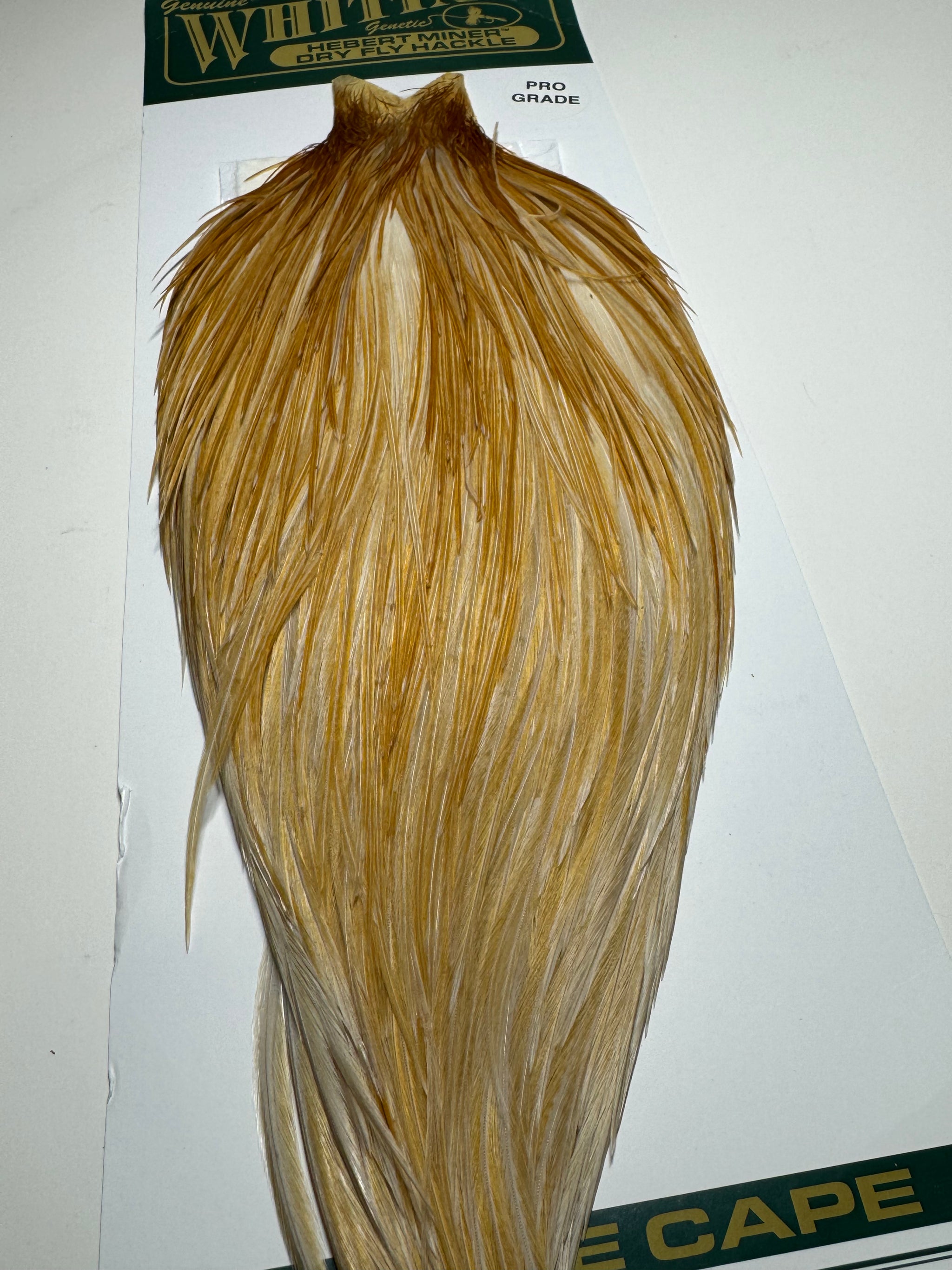 Whiting Farms Hebert Miner Pro Grade Cape:  Medium Ginger SH030