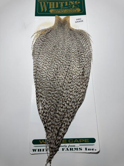 Whiting Farms Hebert Miner Pro Grade Cape:  Grizzly SH035