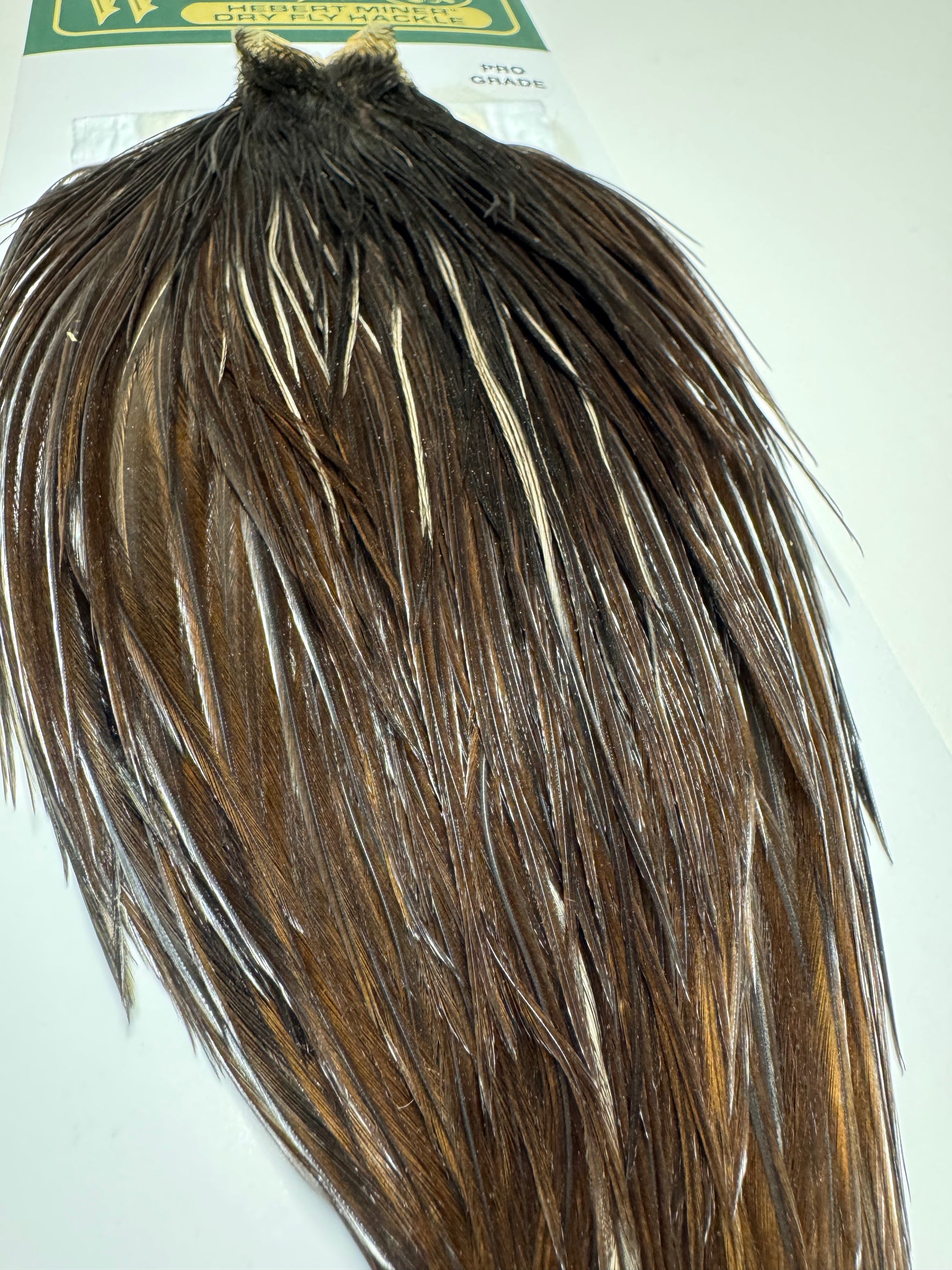 Whiting Farms Hebert Miner Pro Grade Cape:  Labeled Black- Closer to Dark Brown  SH037