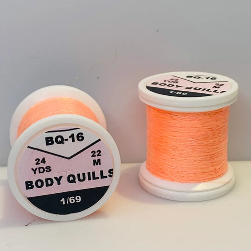 Hends Body Quills: Salmon