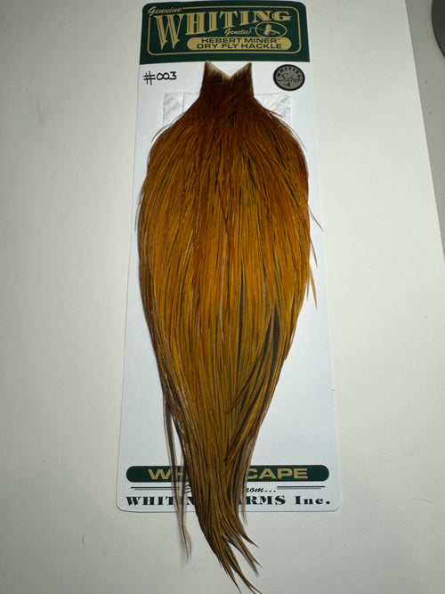 Whiting Farms Hebert Miner SILVER Cape: Light Brown SH-E-038