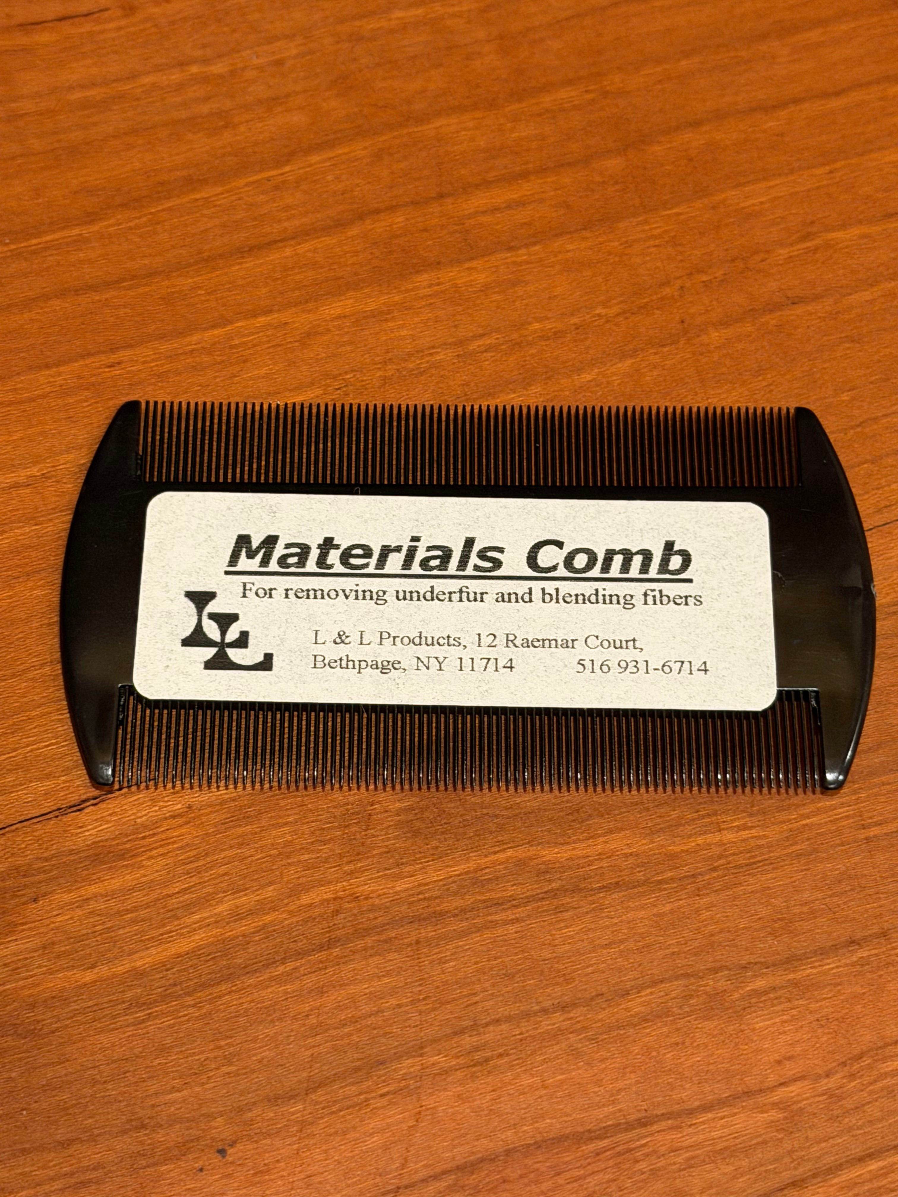 L&L Material Comb – BLUE HALO FLY COMPANY