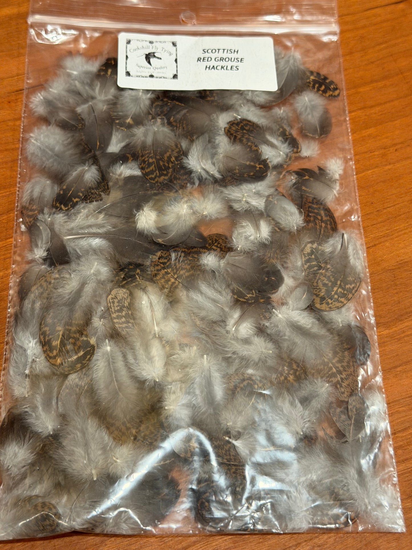 Cookshill Scottish Red Grouse Hackles