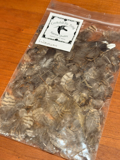 Cookshill Woodcock hackle feathers