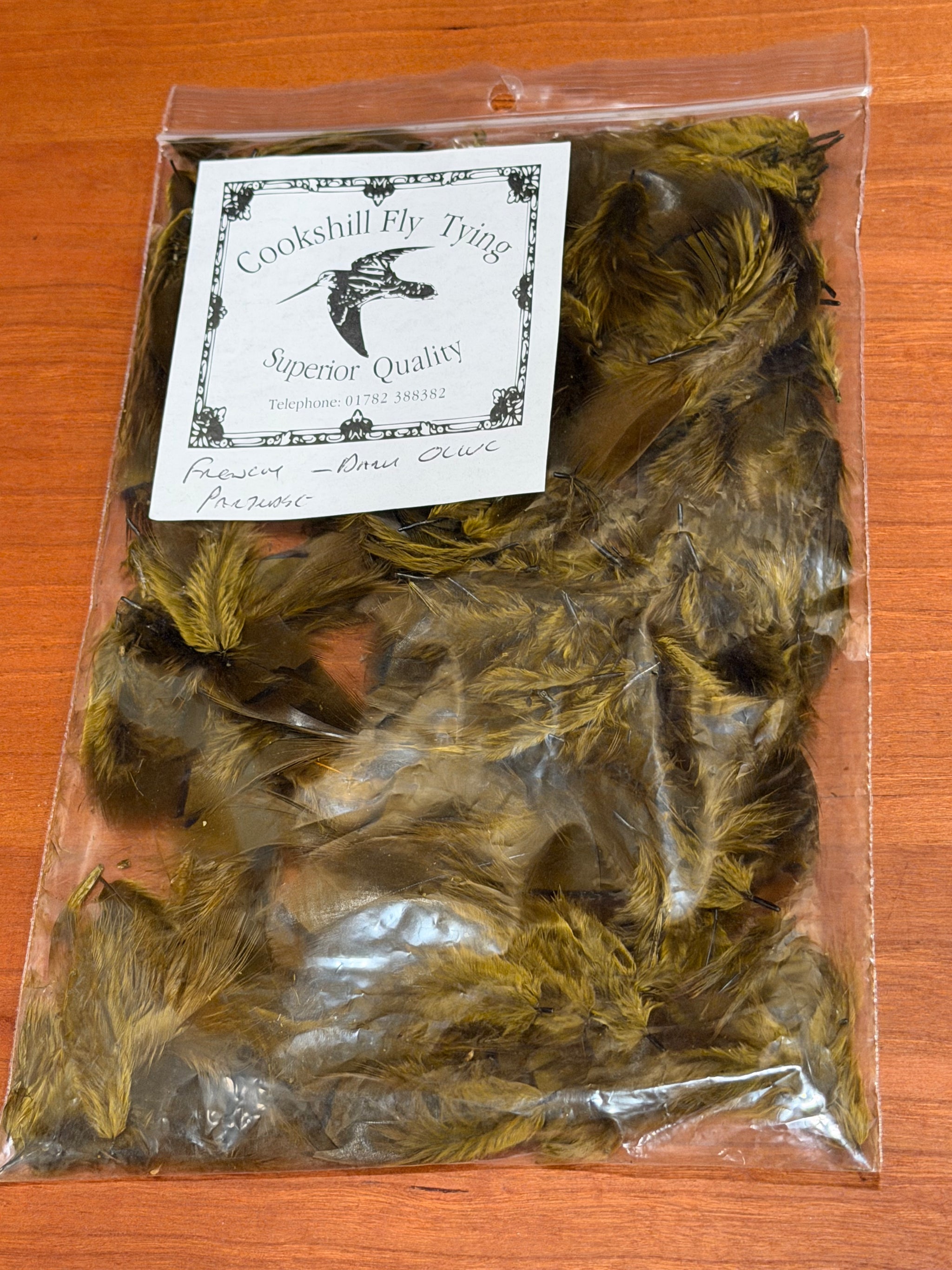Cookshill French Partridge Dyed Dark Olive