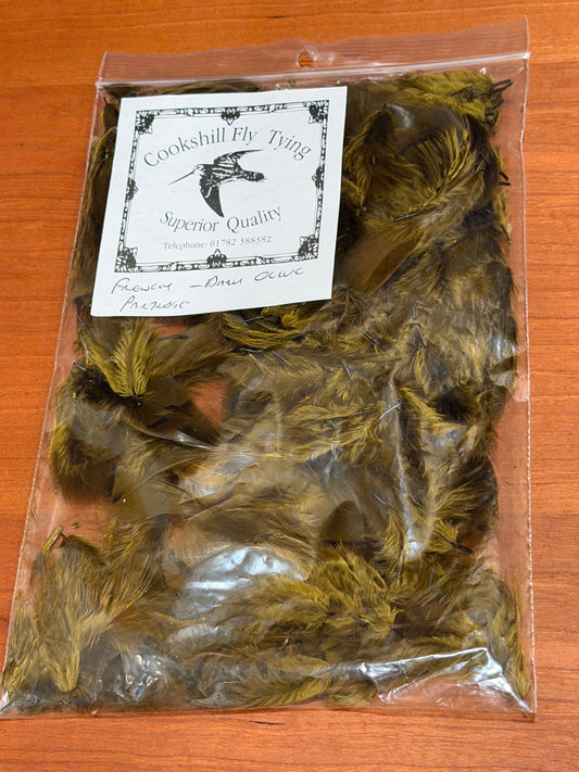 Cookshill French Partridge Dyed Dark Olive