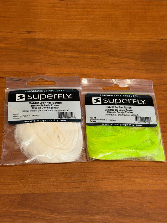Superfly Rabbit Zonker Strips