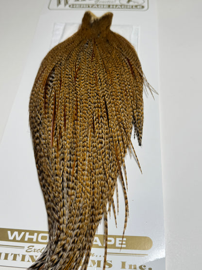 Whiting Farms Heritage Hackle Rooster Cape: Cree- Grade 1 SH-E-082