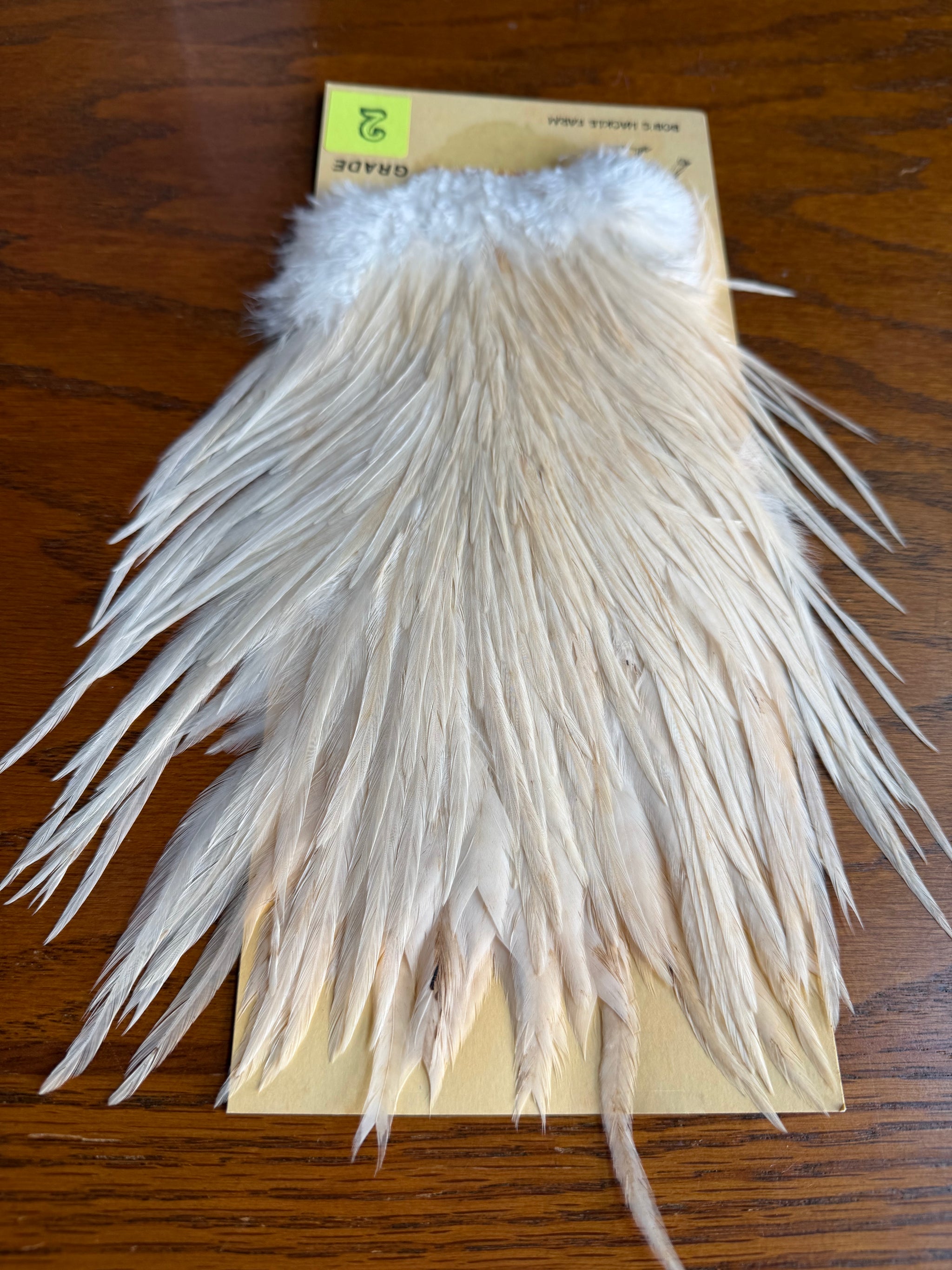 Bobs Hackle Farm Grade 2 Saddle Light Ginger 687-SH-E-L