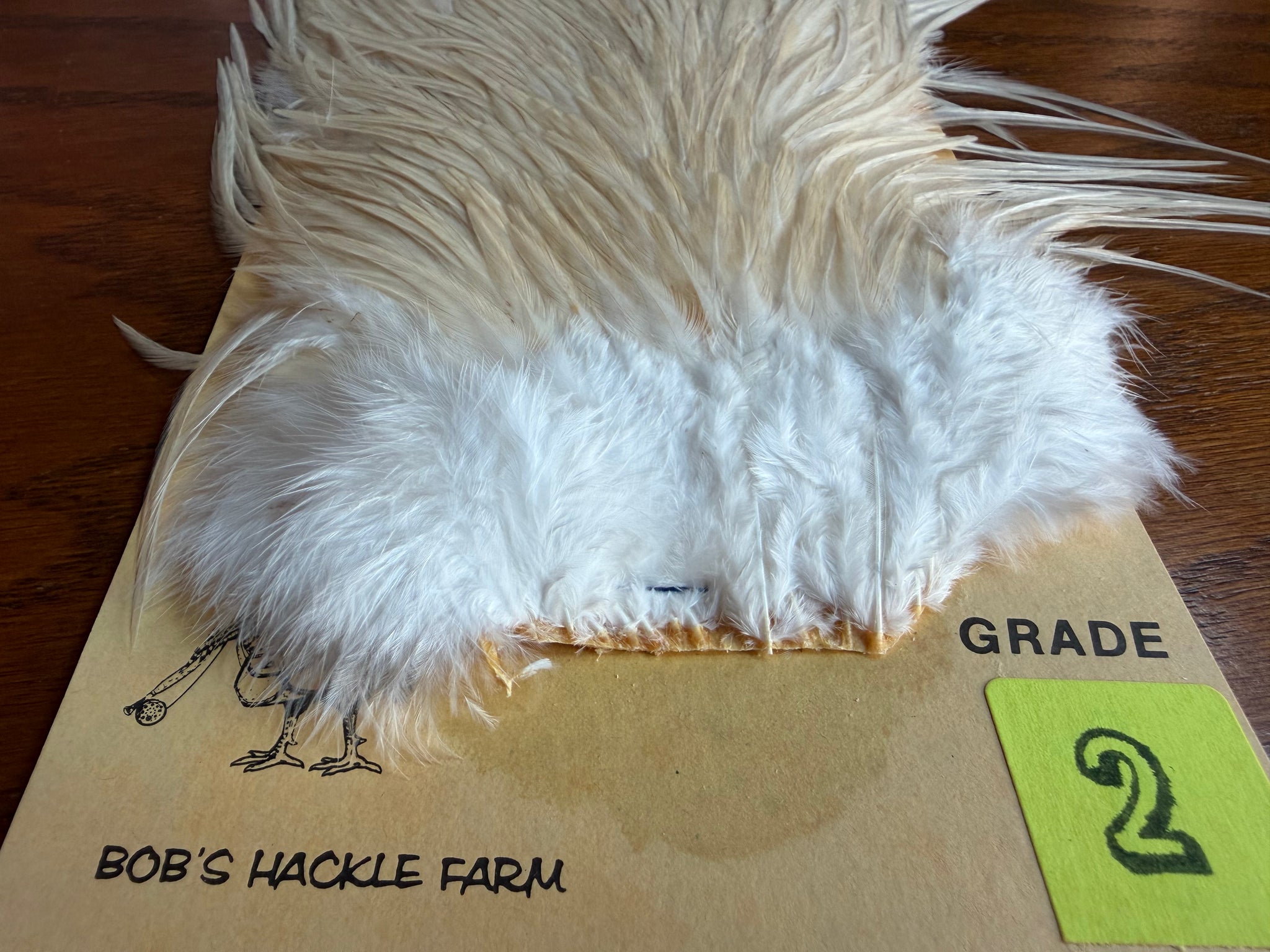 Bobs Hackle Farm Grade 2 Saddle Light Ginger 687-SH-E-L