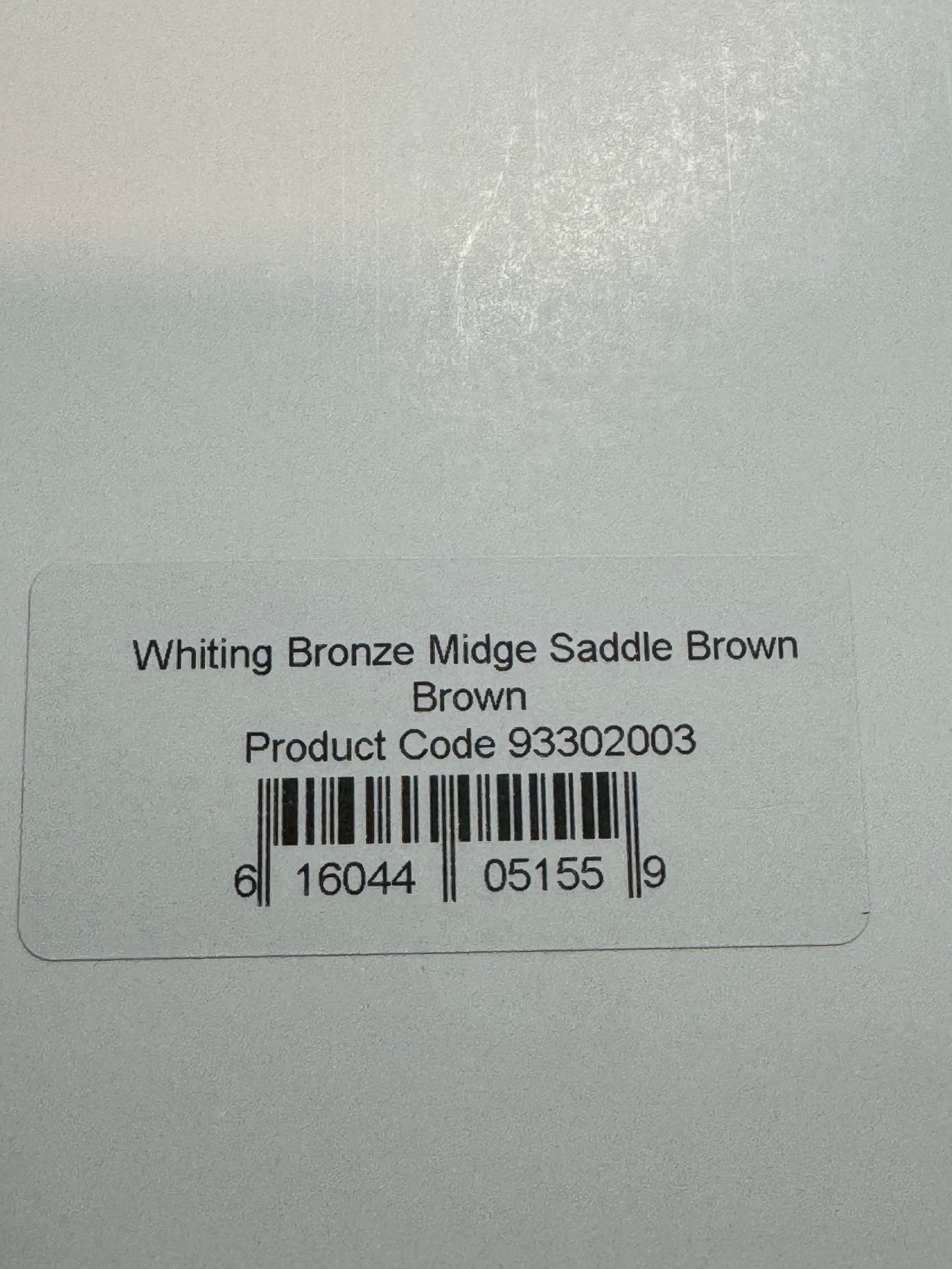 Whiting Farms Bronze Midge Saddle Hackle: Brown SH-E-195
