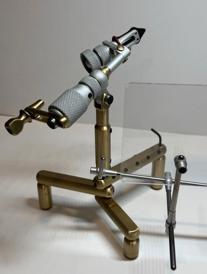 Cottarelli Deluxe Travel Fly Tying Vise – Made in Italy- Used in Excellent Condition
