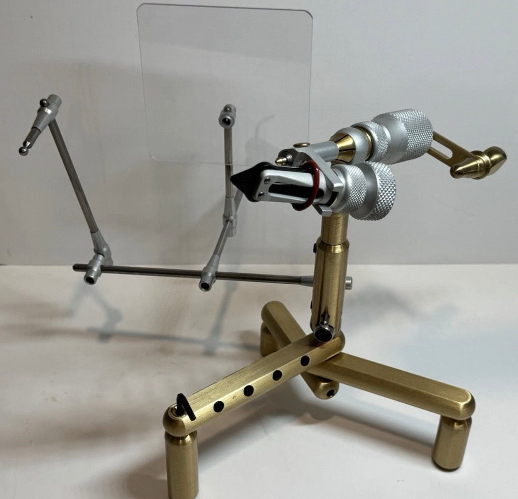 Cottarelli Deluxe Travel Fly Tying Vise – Made in Italy- Used in Excellent Condition