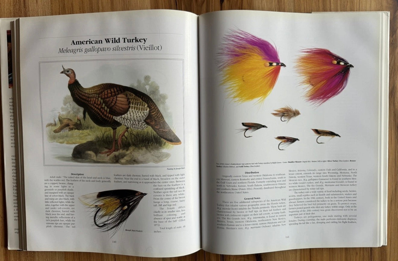 Rare and Unusual Fly Tying Materials: A Natural History – Volume 1: Birds First Edition – Signed by Both Authors Paul Schmookler & Ingrid V. Sils