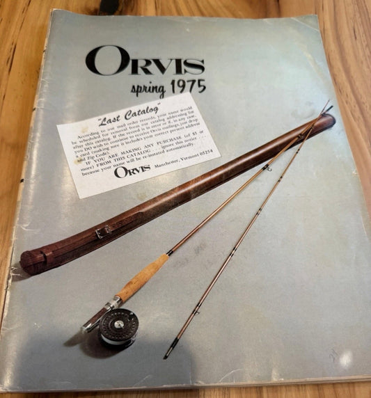 Orvis Spring 1975 Catalog: Vintage Flyfishing Catalog