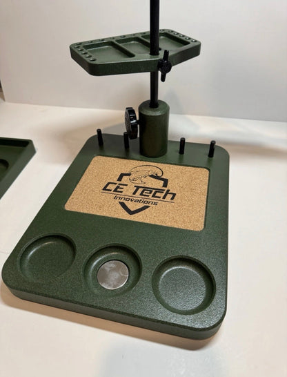 CE Tech Innovations Fly Tying Station – Integrated Tool & Material Organizer: NWOB
